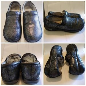 ALEGRIA SLIP ON SHOES LEATHER UPPER & LINING WOMEN'S SZ 41 USA 10.5-11